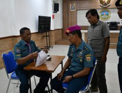 Prajurit dan PNS Mako Lanal Bandung Laksanakan Urikes Rutin