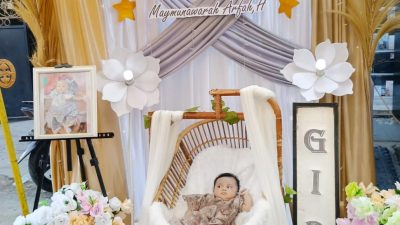 Merayakan Tasyaquran Aqiqah Sang Putri, Bara Pimpred Cyberkriminal : Antusias Kebahagiaan dan Keberkahan