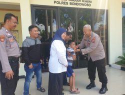 Polres Bondowoso Berhasil Menemukan Kembali Anak Yang Sempat Hilang Kepada Orang Tuanya
