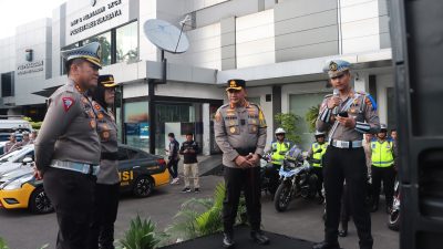 Inovatif, Polrestabes Surabaya Terapkan Aplikasi ETSP pada Operasi Patuh Semeru 2023