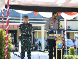 Dandim 0822 Bondowoso Dan Jajaran Ikuti Apel Gelar Pasukan Kesiapsiagaan KARHUTLA