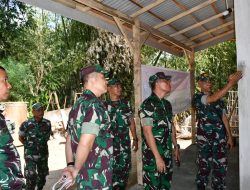 Waaster Kodam V/Brawijaya Tinjau Rutilahu Kodim 0822 Bondowoso