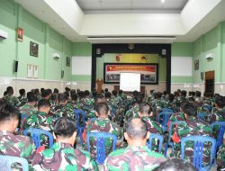 Secara Virtual, Prajurit Kodim 0822 Bondowoso Ikuti Launching “Babinsa Duta Informasi Positif”