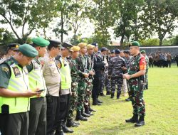 Dandim 0822 Bondowoso Ikuti Apel Gelar Pasukan Pam VVIP Ibu Negara