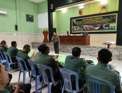 Minimalisir Pelanggaran, Kodim 0822 Bondowoso Terima Penyuluhan Hukum