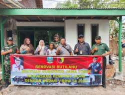 Kodim 0822 Bondowoso Sambut Tim Wasev Program Rutilahu dari Dispera Prov. Jatim