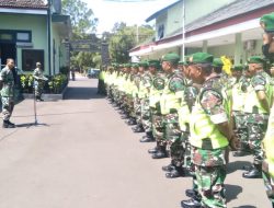 Kodim 0822 Bondowoso Libatkan Personel Pam VIP Latgab TNI 2023