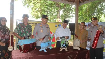 Kapolres Probolinggo Resmikan Kampung Tangguh Bebas Narkoba di Tiga Kecamatan