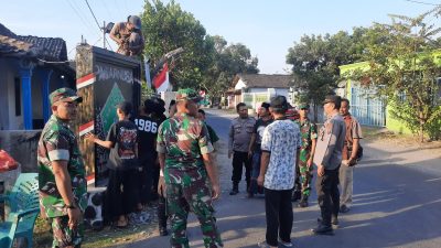 Kapolres Nganjuk Apresiasi Warga Pagar Nusa yang Bongkar Sendiri Tugu Perguruan Pencak Silat