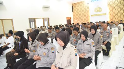 Hari Jadi Polwan ke 75, Polres Bondowoso Gelar Syukuran Sederhana