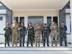 Pangdivif 2 Kostrad Sambut Kedatangan Panglima Divisi Infanteri ke-25 Angkatan Darat AS