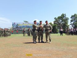 Upacara Sertijab Danyonif Raider 514/SY Kostrad, Di Pimpin Danbrigif 9/Daraka Yudha