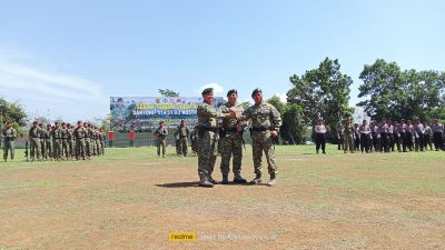 Upacara Sertijab Danyonif Raider 514/SY Kostrad, Di Pimpin Danbrigif 9/Daraka Yudha