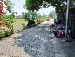 Pekerjaan Lapen Di Desa Kesambirampak, Diduga Langgar Undang-undang KIP