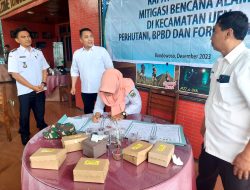 Perhutani KPH Bondowoso Gelar Komitmen Bersama Dalam Rangka Mengantisipasi Bencana Alam