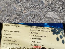 MIRIS,Uang Negara Lagi Lagi Dijadikan Bancakan Oknum Kontraktor: Proyek Pengaspalan dengan Nilai 8 Milyar Lebih di Kecamatan Panarukan Situbondo di kerjakan Asal jadi