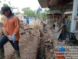 Lagi-lagi dan Lagi Dikarenakan Minimnya pengawasan pekerjaan irigasi milik Binamarga ini Diduga Dikerjakan asal jadi