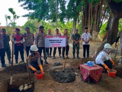 Polres Situbondo Dukung Ketahanan Pangan Lewat Ground Breaking SPPG dan Tanam Jagung