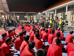 Rutan Situbondo Bersama TNI-Polri Gelar Sidak Dini Hari, Tegaskan Komitmen Zero Halinar