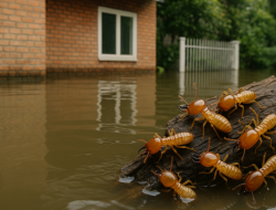 WASPADA Pasca Banjir, Aktivitas Rayap Meningkat