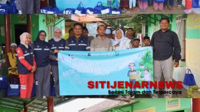 CSR Proyek Tol Prosiwangi, PT PP Tebar Kepedulian untuk Anak Yatim di Besuki Situbondo