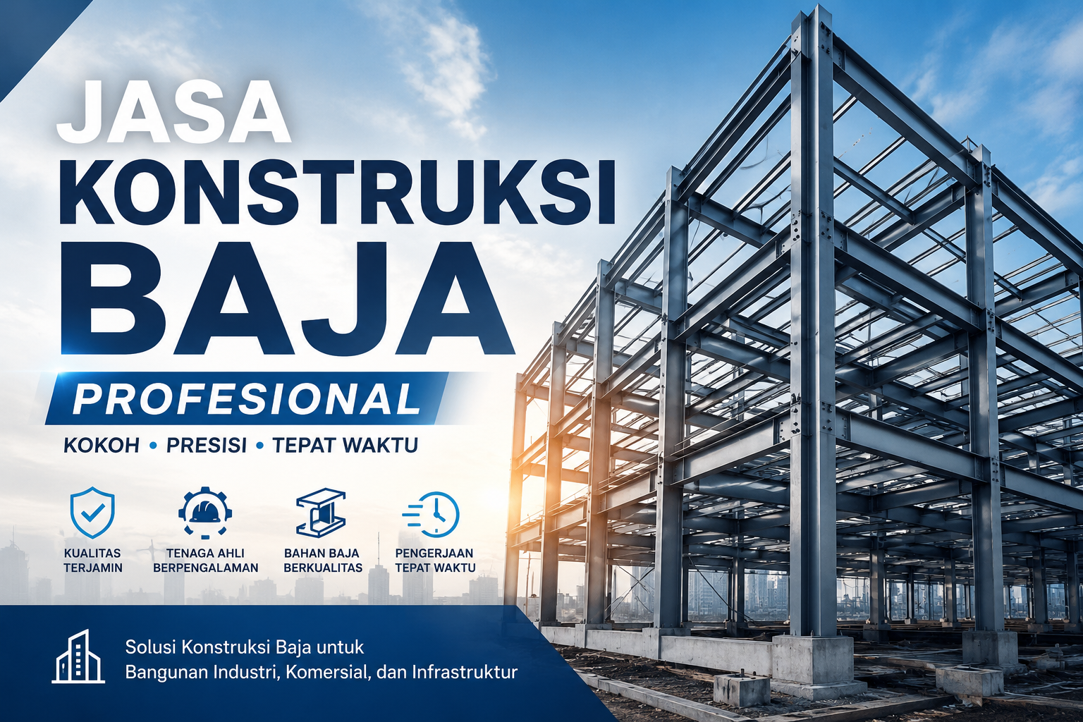 Jasa Konstruksi Baja Profesional