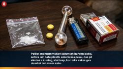 Anggota DPRD Situbondo Diamankan di Hotel Surabaya, Polisi Temukan Sabu dan Ekstasi.